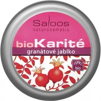 Tělový balzám Saloos BIO Karité balzám Granátové jablko, 250ml