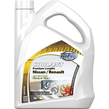 Nemrznoucí směs do chladiče Chladící kapalina MPM Longlife Coolant Renault/Nissan Ready to Use 5l