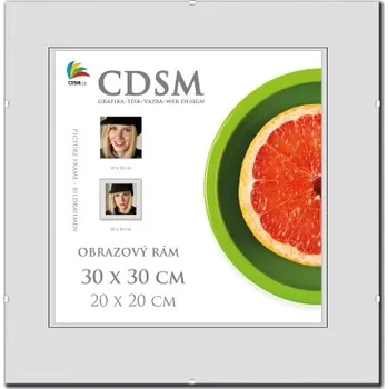 Rám na obraz Euroklip A, antireflexní sklo, 30x30 cm