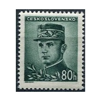 Poštovní známka Českosloveská pošta (1945) č. 416 ** - Československo - Portréty M. R. Štefanik