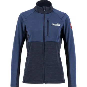 Oblečení a móda SWIX INFINITY MIDLAYER JACKET W Lake Blue Velikost: XL