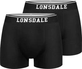 Boxerky Lonsdale Oxfordshire 2 ks černé XL