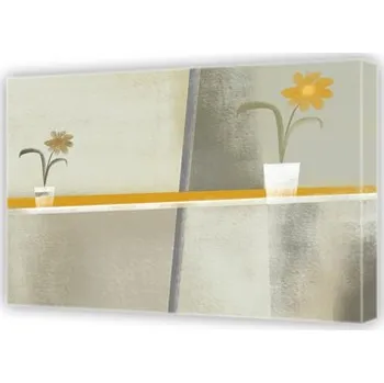 Podložka pod nábytek Květinová přítelkyně - Obraz na plátně (80x120)