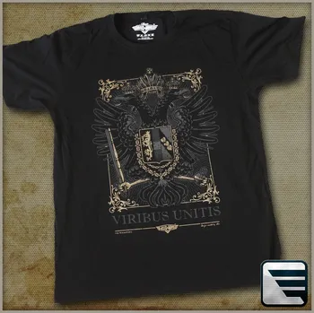 MARS & ARMS tričko s potiskem spojené síly VIRIBUS UNITIS Velikost: 4XL