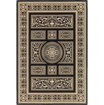 Kusový koberec Ragolle Da Vinci 57859 3233 černý krémový Rozměr: 160x230 cm