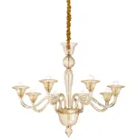 Ideal Lux Závěsné svítidlo BRIGITTA SP8 AMBRA