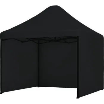 Dílenský regál Zahradní nůžkový párty stan easyup 2x2 ČERNÝ + 3 stěny 106