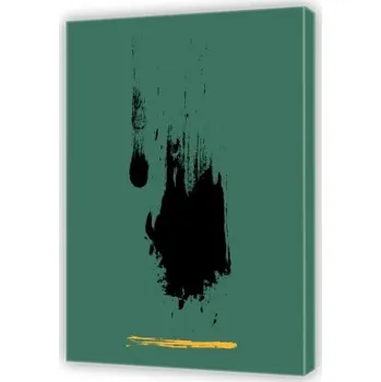 Podložka pod nábytek Černý plamen - Obraz na plátně (40x60)