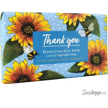 Mýdlo Luxusní tuhé mýdlo English Soap Company – zimolez