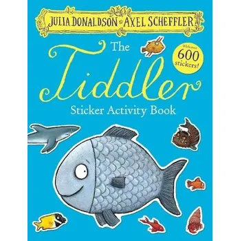 Cizojazyčná kniha Tiddler Sticker Book - Donaldson, Julia