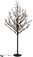 Vánoční osvětlení Svítící strom třešeň 180 cm 200 LED teplá bílá