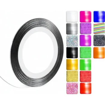 SAMOLEPÍCÍ ZDOBÍCÍ PÁSKA NA NEHTY Nail ART - tmavě růžový