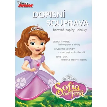 Kancelářský papír Y-Dopisní papír barevný LUX 5+10 Disney (Sofia the) 5550284