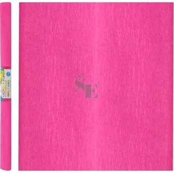 Papír Krepový papír 0,5x2m světle růžový F500528