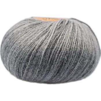 Příze Borgo de' Pazzi Stella 5 Grafitový melír (Bambusová příze Stella Grafitový melír 5)
