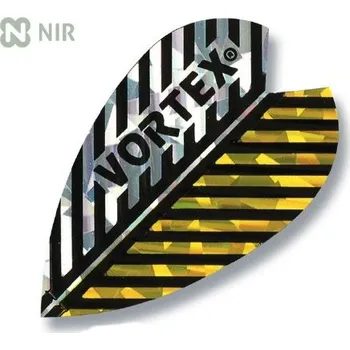 Příslušenství pro šipky Letky Harrows Vortex Yellow/Silver