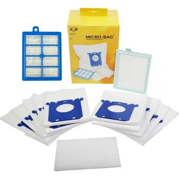 Sáček do vysavače AJS HEPA filtr, filtry k vysavači ELECTROLUX SBAG (s-bag) kompatibilní a sáčky 10ks