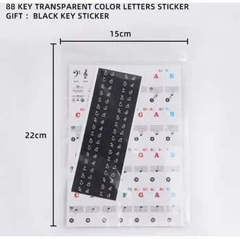 NO Piano Sticker samolepky na klávesy