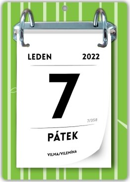 Nástěnný denní trhací kalendář (A6)