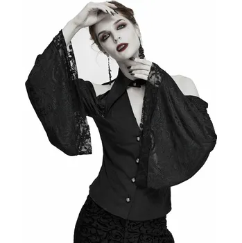 Dámské tričko tričko gothic and punk dámské - String Of Fate Gothic - DEVIL FASHION - SHT051 - 3XL