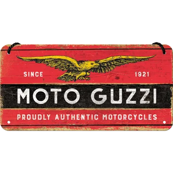 Plechová cedule Nostalgic Art Plechová Cedule Moto Guzzi