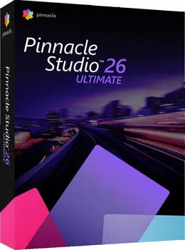 Grafický software Pinnacle Studio 26 Ultimate box CZ 