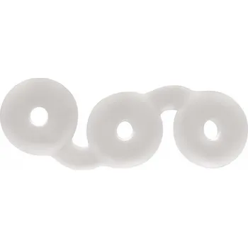 Perfect Fit Triple Donut Ring Transparent