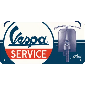 Plechová cedule Nostalgic Art Plechová Cedule Vespa Service