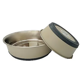 Miska pro psa Miska pro psy matná - béžová Miska pro psa nerezová protiskluz. - béžová, 550 ml