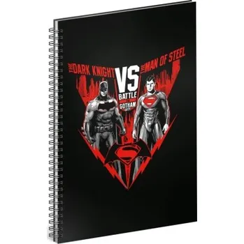 Blok Spirálový blok A4 Batman vs Superman