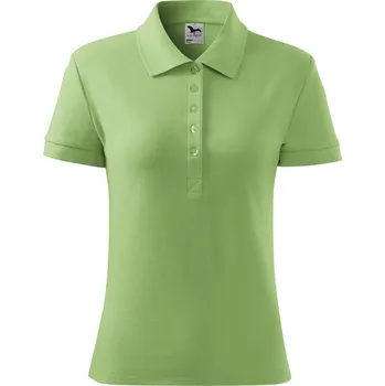 Dámská košile Malfini Cotton Dámská polokošile 213 trávově zelená XXL