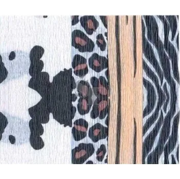 Krepový papír Krepový papír 0,5x2m zvířecí