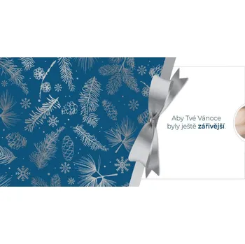 Souprava šperků BRUNOshop.cz Dárkový poukaz 500 Kč tištěný - Vánoční