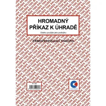 Tiskopis Hromadný příkaz k úhradě A5