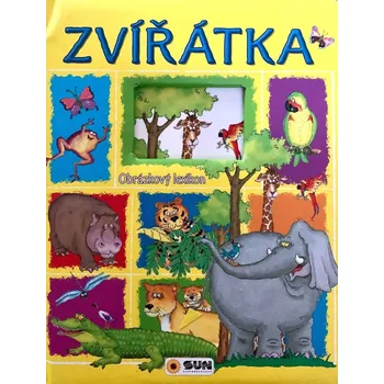 Zvířátka Obrázkový lexikon - 978-80-7687-012-3