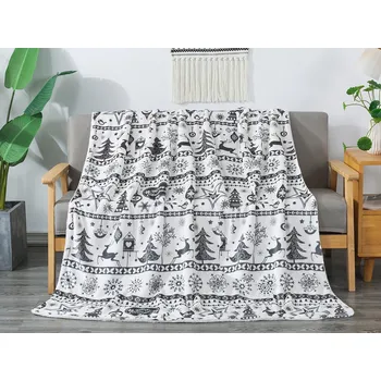 deka XPOSE Mikroplyšová deka 140 x 200 cm Vánoce 4