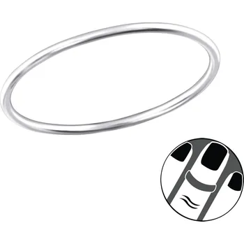 Prsten Olivie Stříbrný midi prstýnek 5786 Ag 925; ≤0,4 g.