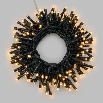 Vánoční osvětlení Xmasking Venkovní bateriový řetěz s časovačem 20 m 500 LED teplá bílá