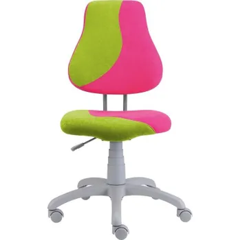 dětská židle Dětská židle FUXO zeleno-růžová