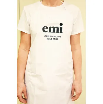 Kuchyňská zástěra Nová bílá zástěra emi