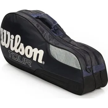 Badmintonový bag na rakety Wilson tmavě modrý