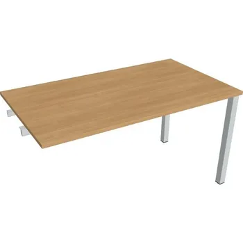 Kancelářský vozík HOBIS přídavný jednací stůl rovný - UJ 1400 R, dub + doprava zdarma