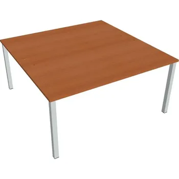 Kancelářský vozík HOBIS kancelářský stůl zdvojený - USD 1600, třešeň + doprava zdarma