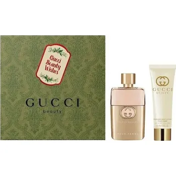 Parfém Gucci Gucci Guilty Pour Femme SET: Parfumovaná voda 50ml + Tělové mléko 50ml Pre ženy Parfumovaná voda