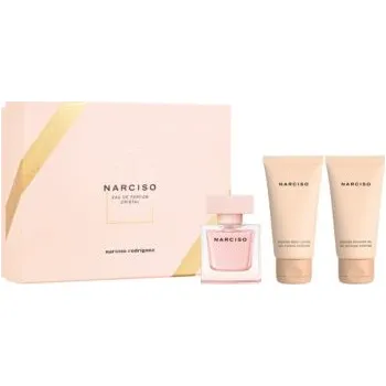 Dámský parfém Narciso Rodriguez Narciso Rodriguez Narciso Cristal SET: Parfumovaná voda 50ml + Tělové mléko 50ml + Sprchový gél 50ml Pre ženy Parfumovaná voda