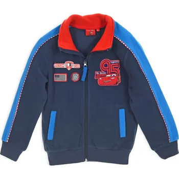 Chlapecká mikina Chlapecká fleecová mikina DISNEY CARS modrá Velikost: 98