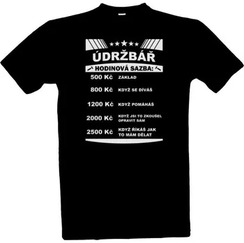 Tričko s potiskem Údržbář pánské