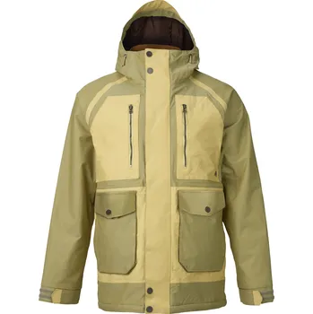 burton Pánská zimní bunda hellbrook jk grayeen/wheat