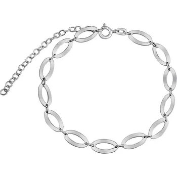 Šperk Stříbrný náramek Dellaine - 17 + 3 cm SILVEGOB60425B