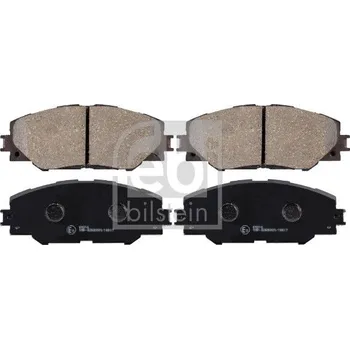 Brzdová destička Sada brzdových destiček, kotoučová brzda FEBI BILSTEIN 170237
